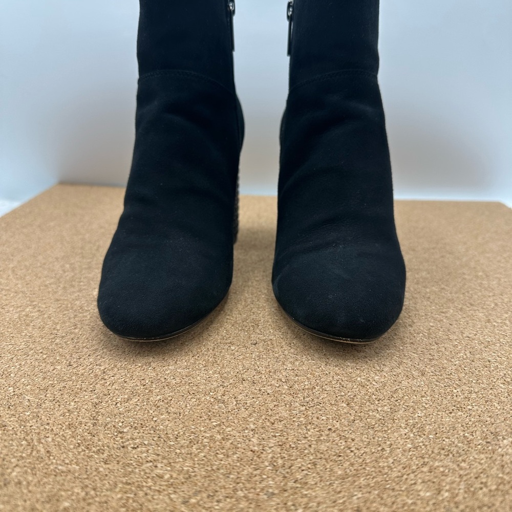 Michael Kors Leather Bootie with Beaded Heels - Size 7 - Picture 5 of 7